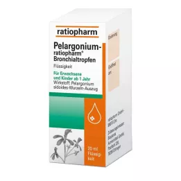 PELARGONIUM-RATIOPHARM Bronhu pilieni, 20 ml