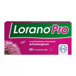 LORANOPRO 5 mg apvalkotās tabletes, 50 gab