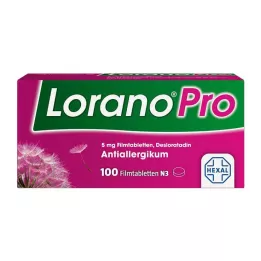 LORANOPRO 5 mg apvalkotās tabletes, 100 gab
