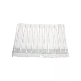 WATTESTÄBCHEN Plastmasas mazā galva 15 cm sterila, 10X1 gab