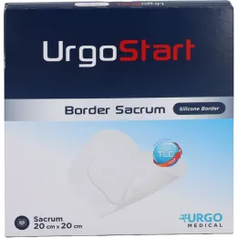 URGOSTART Border Sacrum 20x20 cm putu brūču pārsējs, 5 gab