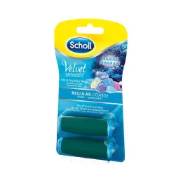 SCHOLL Velvet gludi Express Pedi maiņas ruļļi, 2 gab