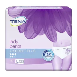 TENA LADY Bikses Discreet Plus L, 10 gab