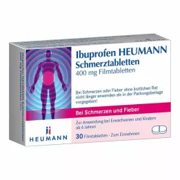 IBUPROFEN Heumann sāpju tabletes 400 mg, 30 gab