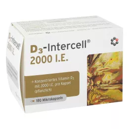 D3-INTERCELL 2000 SV kapsulas, 180 gab