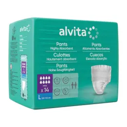 Alvita Inkontinences Bikses lielas, 14 gab