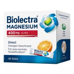 BIOLECTRA Magnijs 400 mg ultra Direct Orange, 40 gab