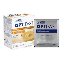 OPTIFAST mājas krēms vaniļas pulveris, 8X55 g