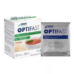 OPTIFAST mājas zupa Tomātu pulveris, 8X55 g