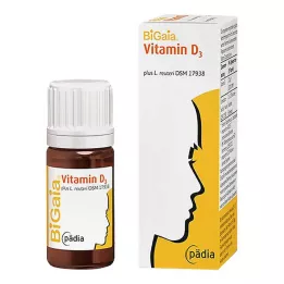 BIGAIA plus D3 vitamīna pilieni, 10 ml