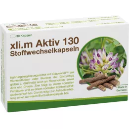 XLIM Active 130 vielmaiņas kapsulas, 30 gab