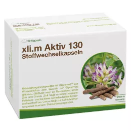 XLIM Active 130 vielmaiņas kapsulas, 90 gab