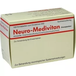NEURO MEDIVITAN Apvalkotās tabletes, 100 gab