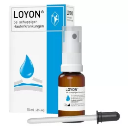 LOYON šķīdums zvīņainu ādas slimību ārstēšanai, 15 ml