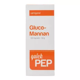 QUICKPEP Gluco-Mannan kapsulas, 100 gab