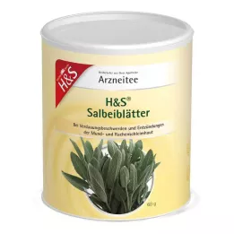 H&amp;S Salvijas lapu tēja birstoša, 60 g