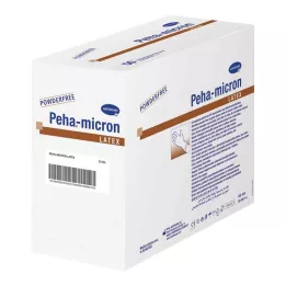 PEHA-MICRON lateksa OP-cimdi 7,5 izmērs, 50X2 gab