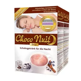 CHOCO NUIT Šokolādes dzēriena pulveris Goodnight, 20 gab