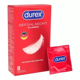DUREX Gefühlsecht prezervatīvi, 8 gab