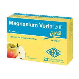 MAGNESIUM VERLA 300 ābolu granulas, 20 gab