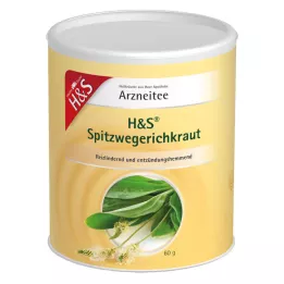 H&amp;S Ribwort ceļmallapu garšaugs birstošs, 60 g