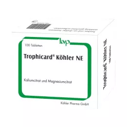 TROPHICARD Köhler NE Tabletes, 100 gab
