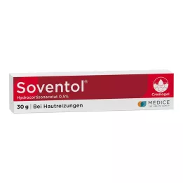 SOVENTOL Hidrokortizona acetāts 0,5% krējums, 30 g