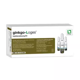 GINKGO-LOGES Injekciju šķīdums D 4 ampulas, 50X2 ml