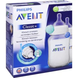 AVENT Classic+ pudele 260 ml 2-iepakojumā, 2 gab