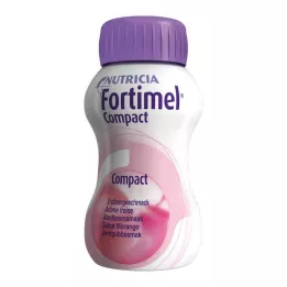 FORTIMEL Compact 2,4 Strawberry Flavor 8X4X125 ml