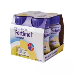 FORTIMEL Kompakta 2,4 vaniļas garša, 4X125 ml