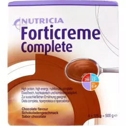 FORTICREME Šokolādes garša, 4X125 g