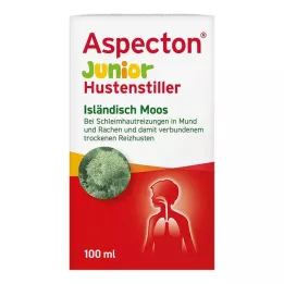 ASPECTON Junioru klepu nomācoša Islandes sūnu sula, 100 ml