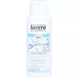 LAVERA bāzes jutīga 2in1 dušas želeja dt FL, 200 ml