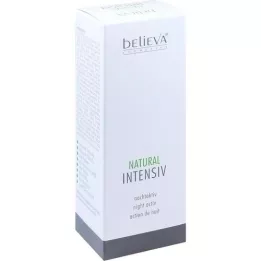 BELIEVA Dabīgs intensīvs nakts aktīvs krēms, 75 ml