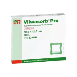 VLIWASORB Pro superabsorbējošais komp. sterils 12,5x12,5 cm, 10 gab