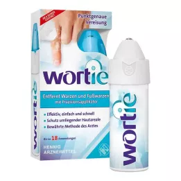 WORTIE pret kārpām un plantāra kārpas ar aplikatoru, 50 ml