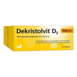 DEKRISTOLVIT D3 4000 SV tabletes, 90 gab