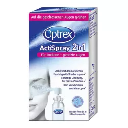 OPTREX ActiSpray 2in1 sausām+kairinātām acīm, 10 ml