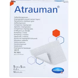 ATRAUMAN 5x5 cm sterilas kompreses, 10 gab