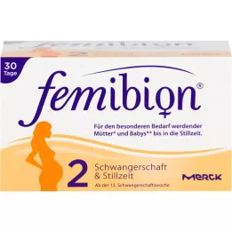 FEMIBION Grūtniecība 2 D3+DHA+400 μg folāts, 60 gab
