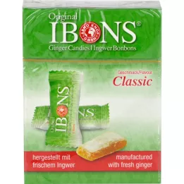 IBONS Klasiskā ingvera košļājamo konfekšu oriģinālā kastīte, 60 g