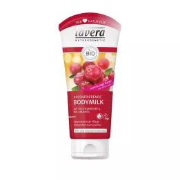 LAVERA Bodymilk organiskā dzērveņu &amp; organiskā argana eļļa, 200 ml