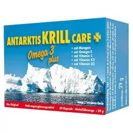 ANTARKTIS Krill Care kapsulas, 60 gab