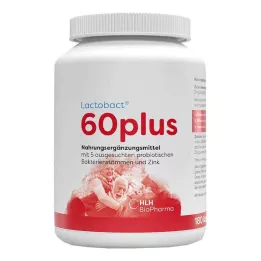 LACTOBACT 60plus zarnās šķīstošās kapsulas, 180 gab