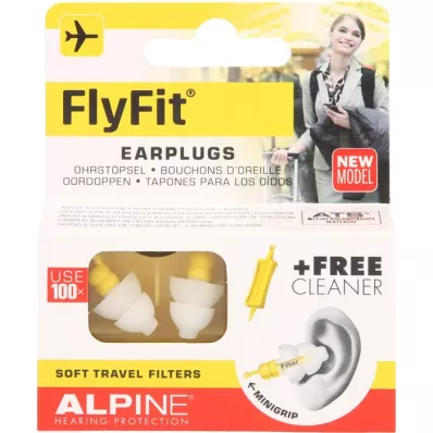 ALPINE FLYFIT Ausu aizbāžņi, 2 gab ALPINE FLYFIT Ausu aizbāžņi, 2 gab