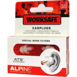 ALPINE WORKSAFE Ausu aizbāžņi, 2 gab