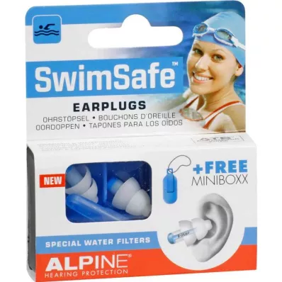 ALPINE SWIMSAFE Ausu aizbāžņi, 2 gab ALPINE SWIMSAFE Ausu aizbāžņi, 2 gab