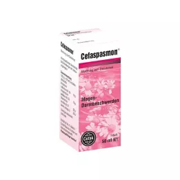 CEFASPASMON Pilieni iekšķīgai lietošanai, 50 ml