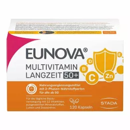EUNOVA Ilgtermiņa 50+ kapsulas, 120 gab